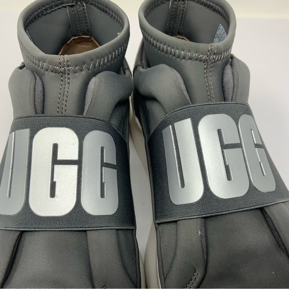 UGG Australia Womens Elastic Neoprene Athletic Sneakers. Gray/White. Women’s 7. - Picture 6 of 9